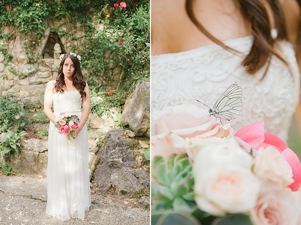 προβηγκια-Aidan-Mattox-νυφικο-φορεμα-μπουκετο