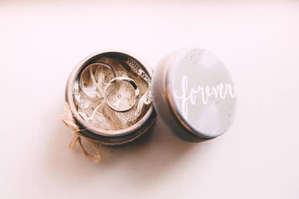 Θηκες για τα δαχτυλιδια του γαμου