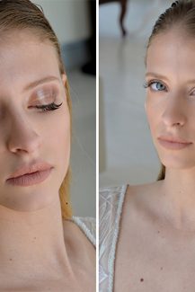 Bronze νυφικο μακιγιαζ