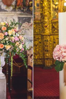 Στολισμος εκκλησιας σε παστελ αποχρωσεις