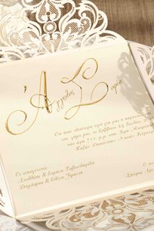 Elegant laser cut invitations Elegant laser cut invitations