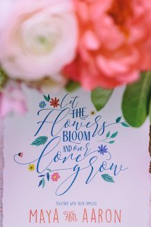 Bright and colorful invitations