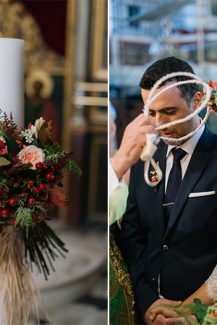 Στολισμος λαμπαδας για φθινοπωρινο γαμο