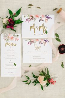 Romantic stationary set Romantic stationary set