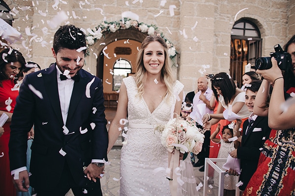 Ρομαντικος γαμος με παιωνιες στη Λαρνακα | Φωτεινη & Σαββας