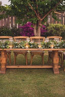 Rustic διακοσμηση γαμου