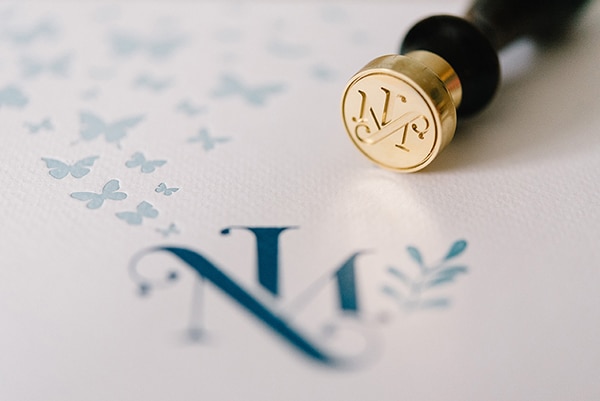 Προσκλητηρια γαμου με βουλοκερι