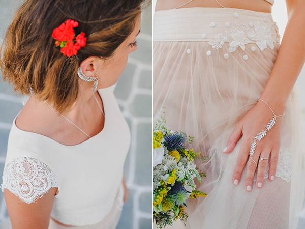 Ιδιαιτερο αξεσουαρ νυφης