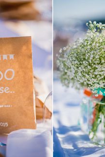 Ανθοστολισμος γαμου με baby breath