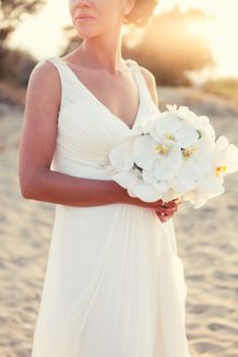 Νυφική ανθοδέσμη για γάμο στην παραλία Νυφική ανθοδέσμη για γάμο στην παραλία