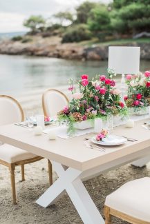 Ρομαντικη διακοσμηση τραπεζιου