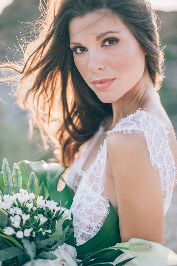 Boho νυφικο χτενισμα