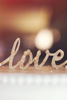 Cake topper με glitter Cake topper με glitter