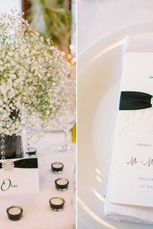 Centerpiece για το τραπεζι δεξιωσης γαμου