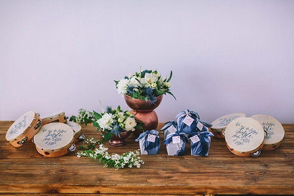 Χαλκινη διακοσμηση γαμου