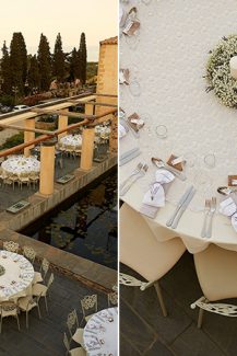 Ομορφη διακοσμηση δεξιωσης γαμου Ομορφη διακοσμηση δεξιωσης γαμου