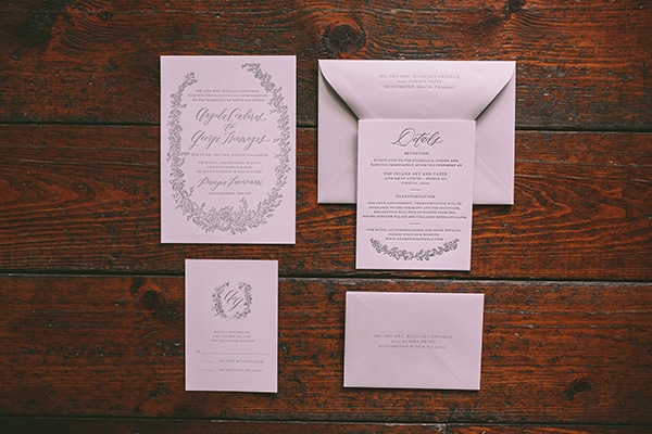 Chic προσκλητηρια γαμου Chic προσκλητηρια γαμου