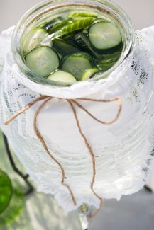 Διακοσμηση γαμου με δαντελα