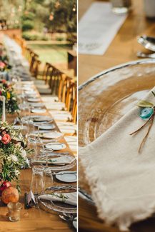 Διακοσμηση τραπεζιου δεξιωσης