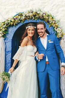 Στολισμος εκκλησιας με αρωματικα φυτα