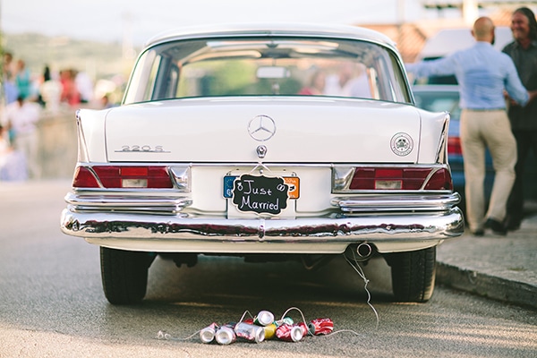 Πινακιδα Just Married