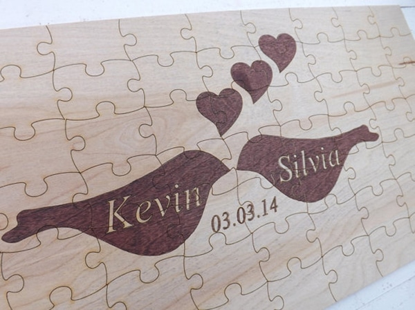 Ευχολογιο γαμου – ξυλινο puzzle Ευχολογιο γαμου – ξυλινο puzzle