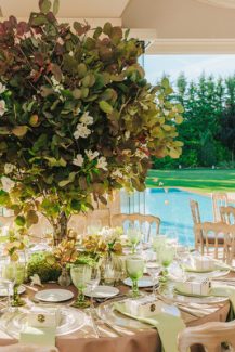 Διακοσμηση δεξιωσης με εντυπωσιακο centerpiece – δεντρο απο ευκαλυπτο Διακοσμηση δεξιωσης με εντυπωσιακο centerpiece – δεντρο απο ευκαλυπτο