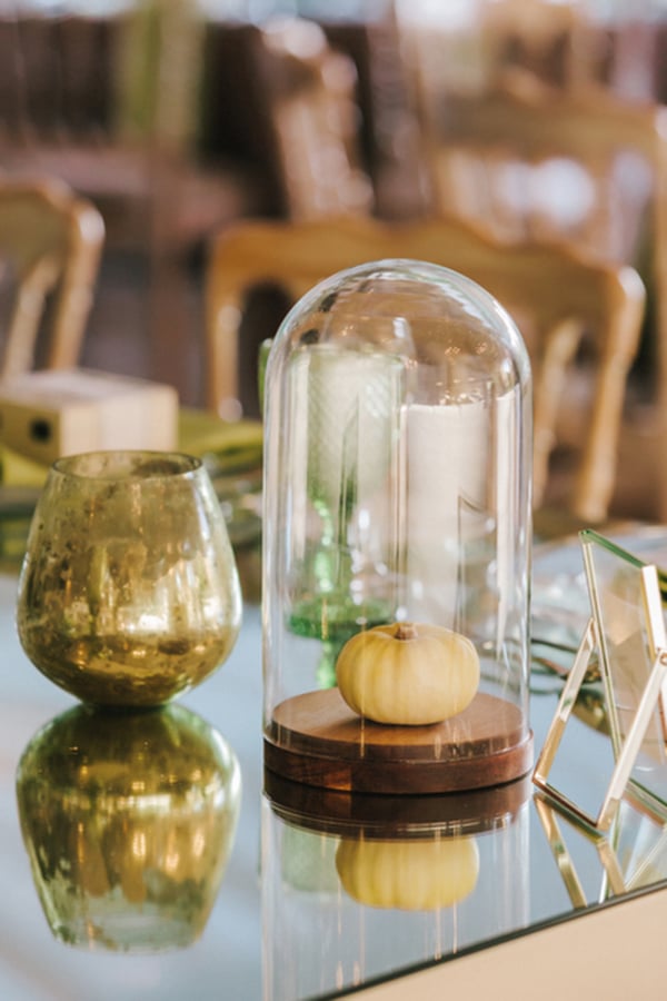 Στολισμος δεξιωσης για Φθινοπωρινο γαμο