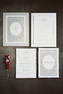 Γκρι προσκλητηριο γαμου