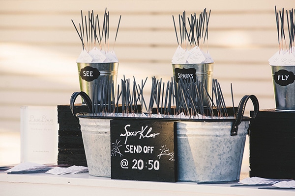 Wedding sparklers