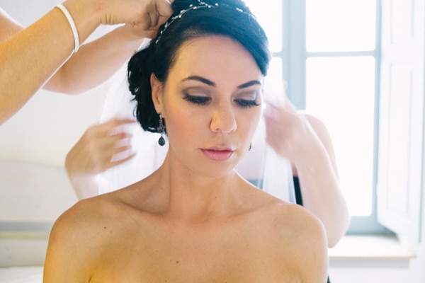 Νυφικό μακιγιάζ με έμφαση στα μάτια
