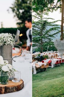 Centerpiece τραπεζιου δεξιωσης