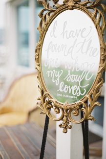 Καθρεφτης – welcome wedding sign Καθρεφτης – welcome wedding sign