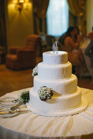 Vintage τουρτα γαμου