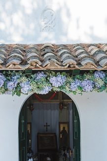 Διακοσμητικη γιρλαντα με ανθη