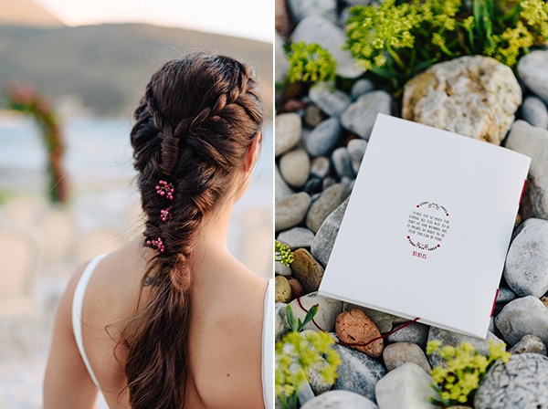 Νυφικο χτενισμα με κοτσιδες