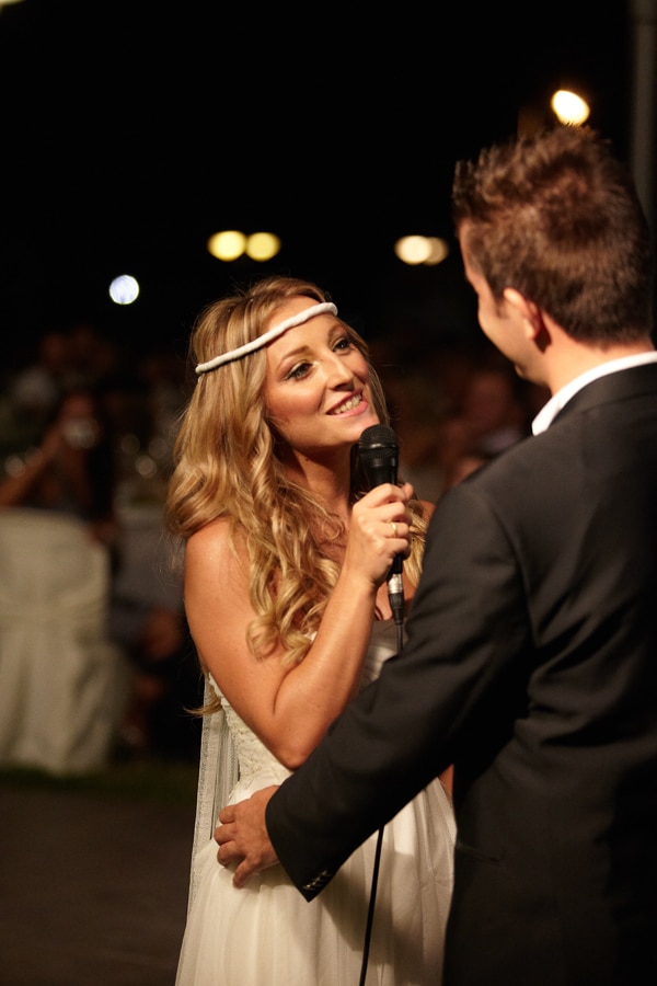 Νυφικο, boho χτενισμα