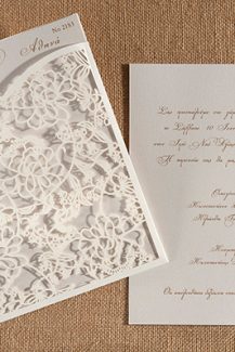 Lazer cut Προσκλητηρια Lazer cut Προσκλητηρια