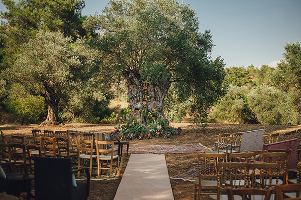 Creative ceremony seating