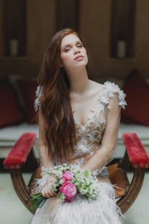 Ρομαντική ανθοδέσμη γάμου Ρομαντική ανθοδέσμη γάμου