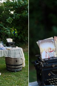 Ρουστικ διακοσμηση γαμου