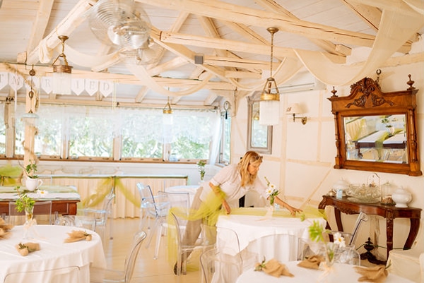 Rustic διακοσμηση γαμου