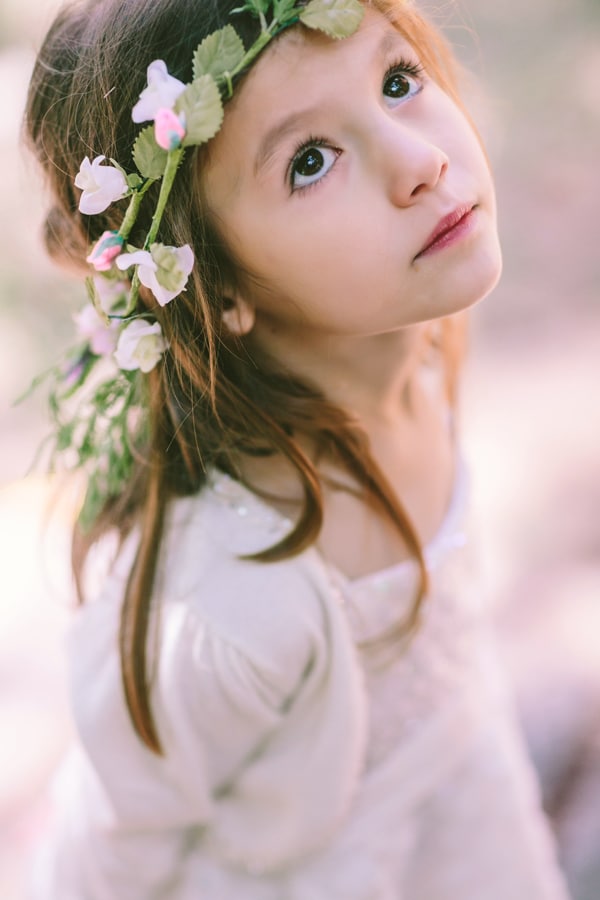 Ρομαντικο στεφανακι για παρανυφακια