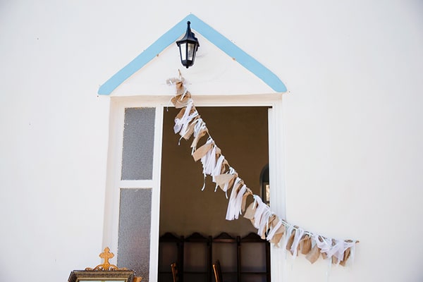 Στολισμος εκκλησιας με λινατσα και δαντελα