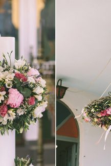 Στολισμος εκκλησιας με παιωνιες