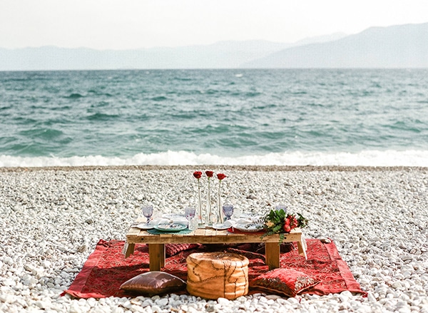 Boho στολισμος γαμου