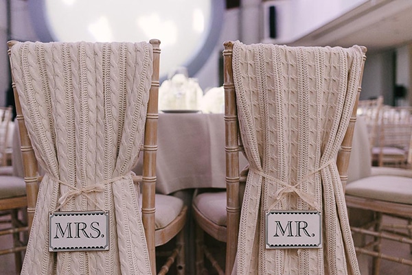 Στολισμος καρεκλας της νυφης