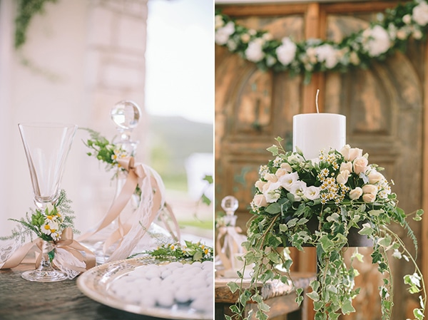 Στολισμος λαμπαδας γαμου