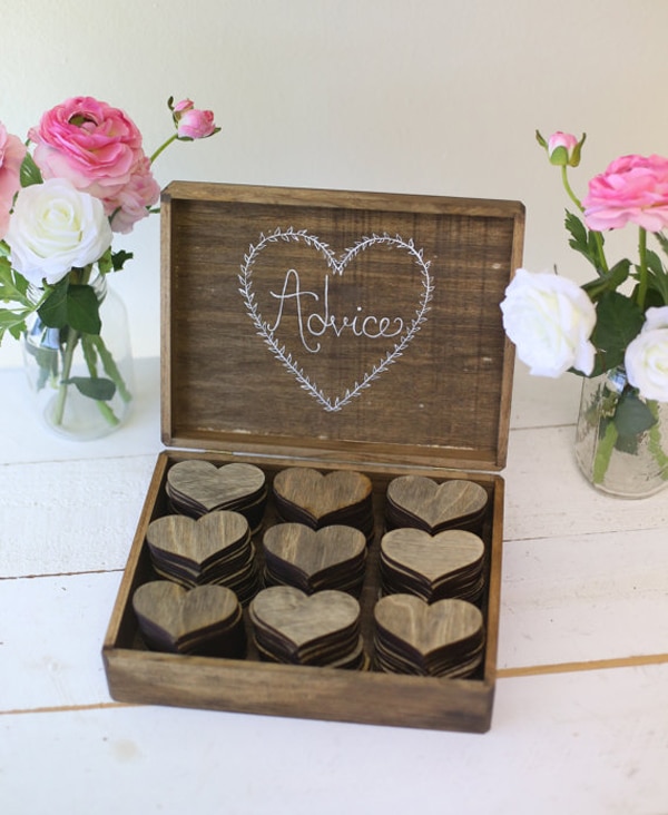 Υπεροχη ιδεα για τις ευχες των καλεσμενων