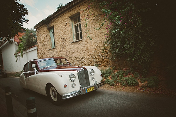 Vintage αυτοκινητο γαμου